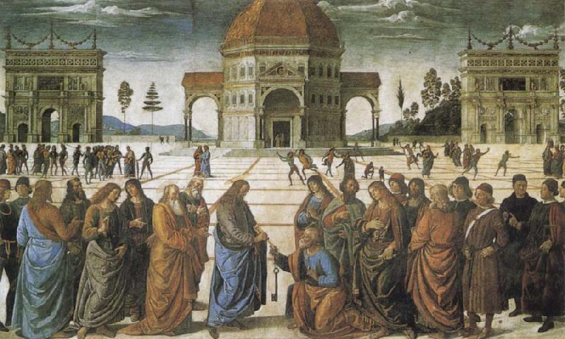  Christ giving the Keys to St Peter